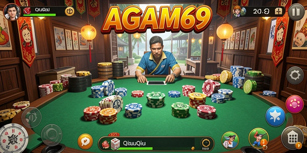Tampilan gameplay AGAM69 yang menarik dan penuh strategi.