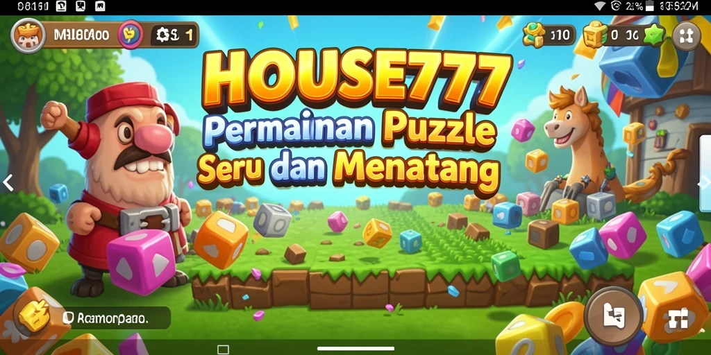 Screenshot gameplay menarik dari <strong>HOUSE777</strong> yang menunjukkan tantangan teka-teki.