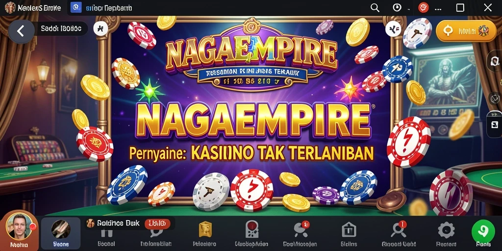 Tampilan menarik dari gameplay Kasino di NAGAEMPIRE.