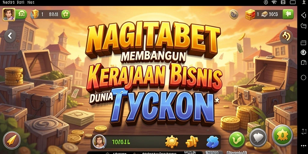Screenshot NAGITABET menampilkan momen seru dalam pembangunan bisnis.