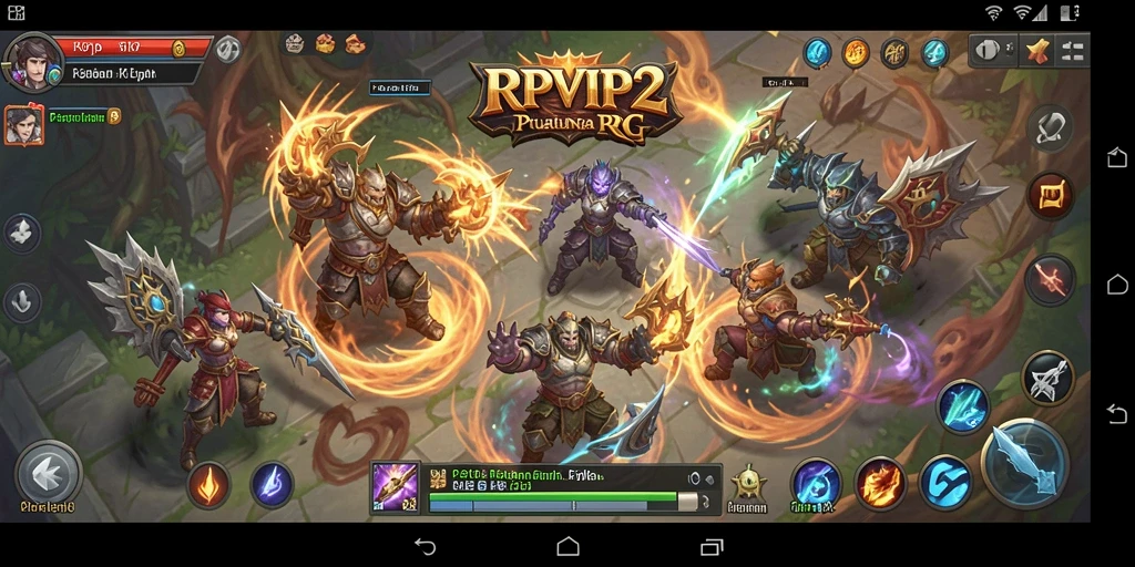 Tampilan gameplay RPVIP2 yang menarik dan penuh aksi RPG.