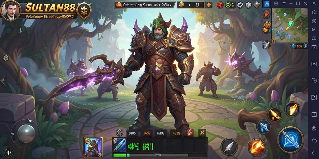 Tampilan gameplay menarik dari <strong>SULTAN88</strong> dengan aksi bertarung seru.